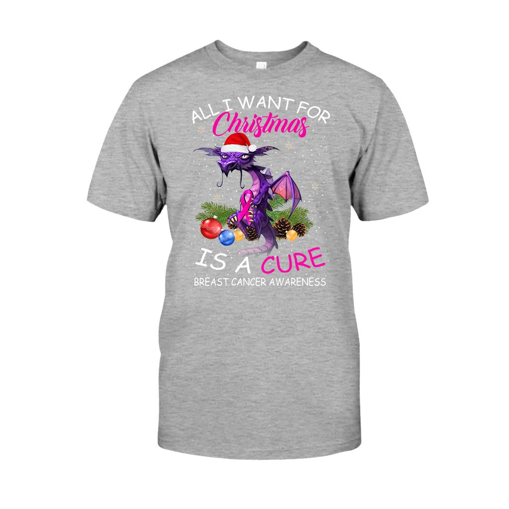 All I Want - Breast Cancer Awareness T-shirt and Hoodie