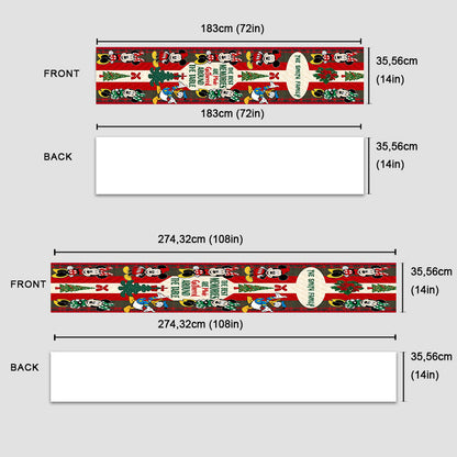 Magic Family - Personalized Mouse Table Runner