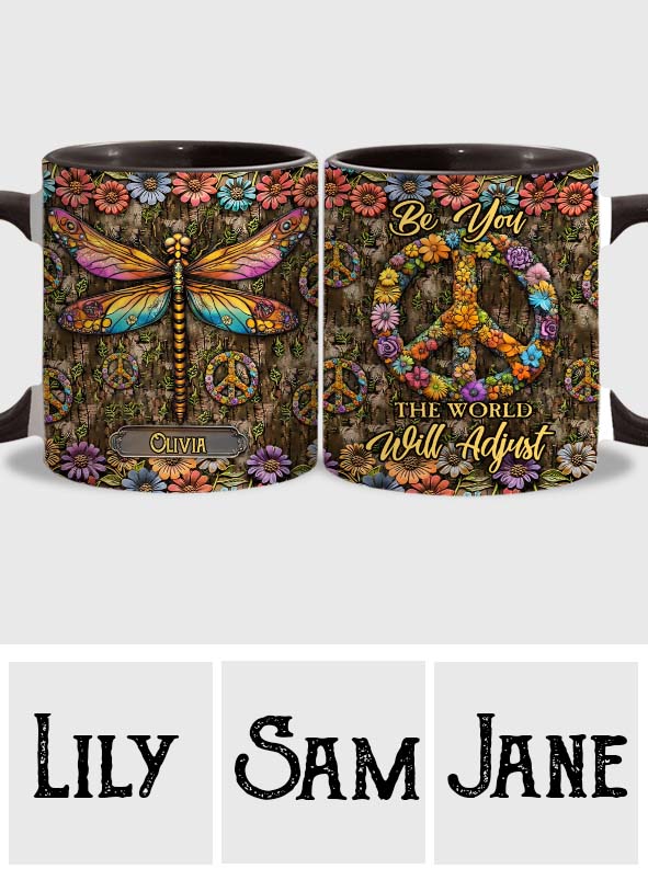 Hippie Lovers - Personalized Hippie Accent Mug