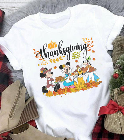 Happy Thanksgiving Mouse T-shirt and Hoodie 0823