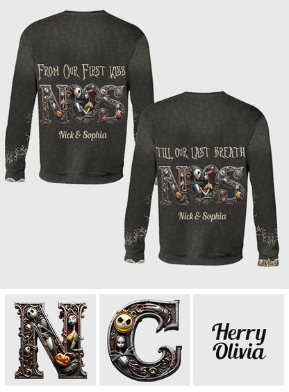 Till Dead Do Us Part - Personalized Nightmare All Over Shirt