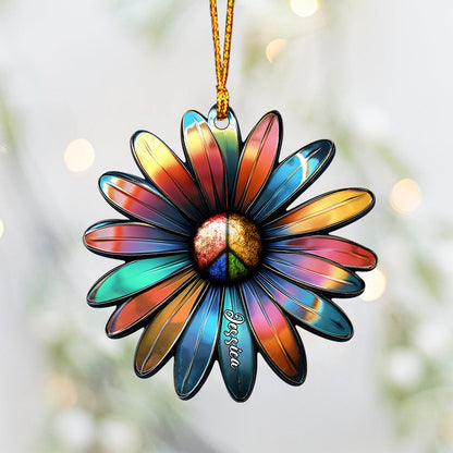 Hippie Soul - Personalized Hippie Ornament
