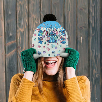Ohana Means Family - Personalized Ohana Beanie Hat