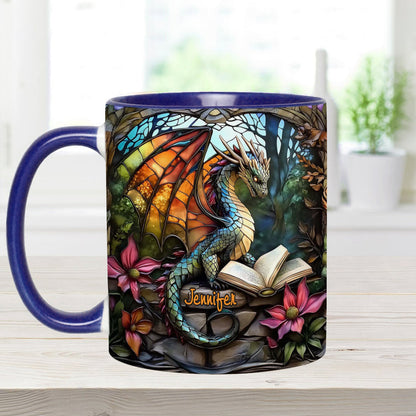 Love Dragons - Personalized Dragon Accent Mug