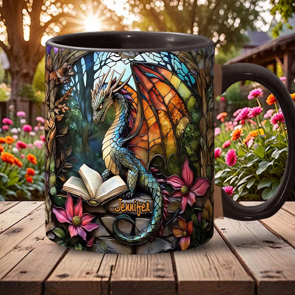 Love Dragons - Personalized Dragon Accent Mug