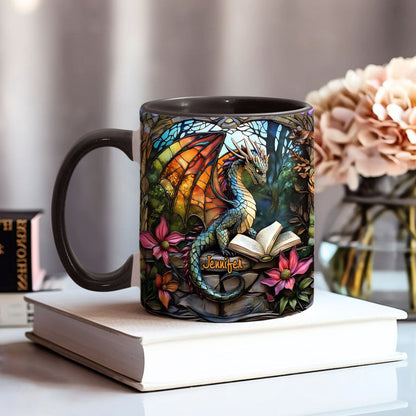 Love Dragons - Personalized Dragon Accent Mug