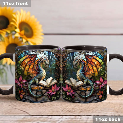 Love Dragons - Personalized Dragon Accent Mug