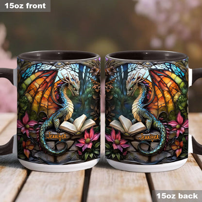 Love Dragons - Personalized Dragon Accent Mug