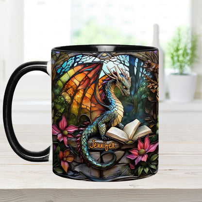 Love Dragons - Personalized Dragon Accent Mug