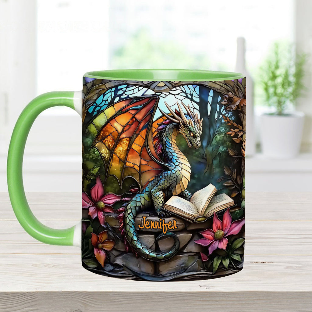 Love Dragons - Personalized Dragon Accent Mug