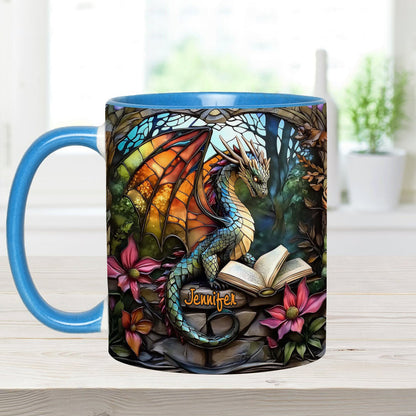 Love Dragons - Personalized Dragon Accent Mug
