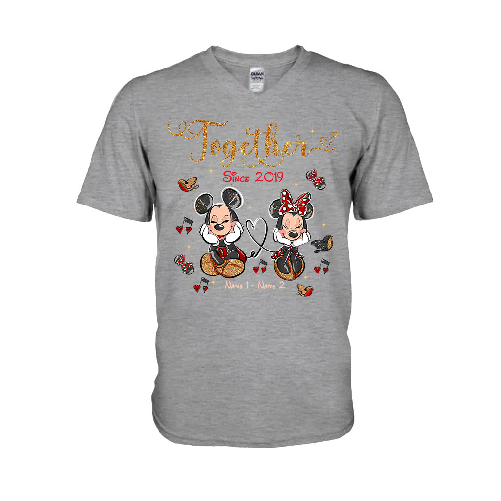 Together Since - Personalized Mouse T-shirt and Hoodie