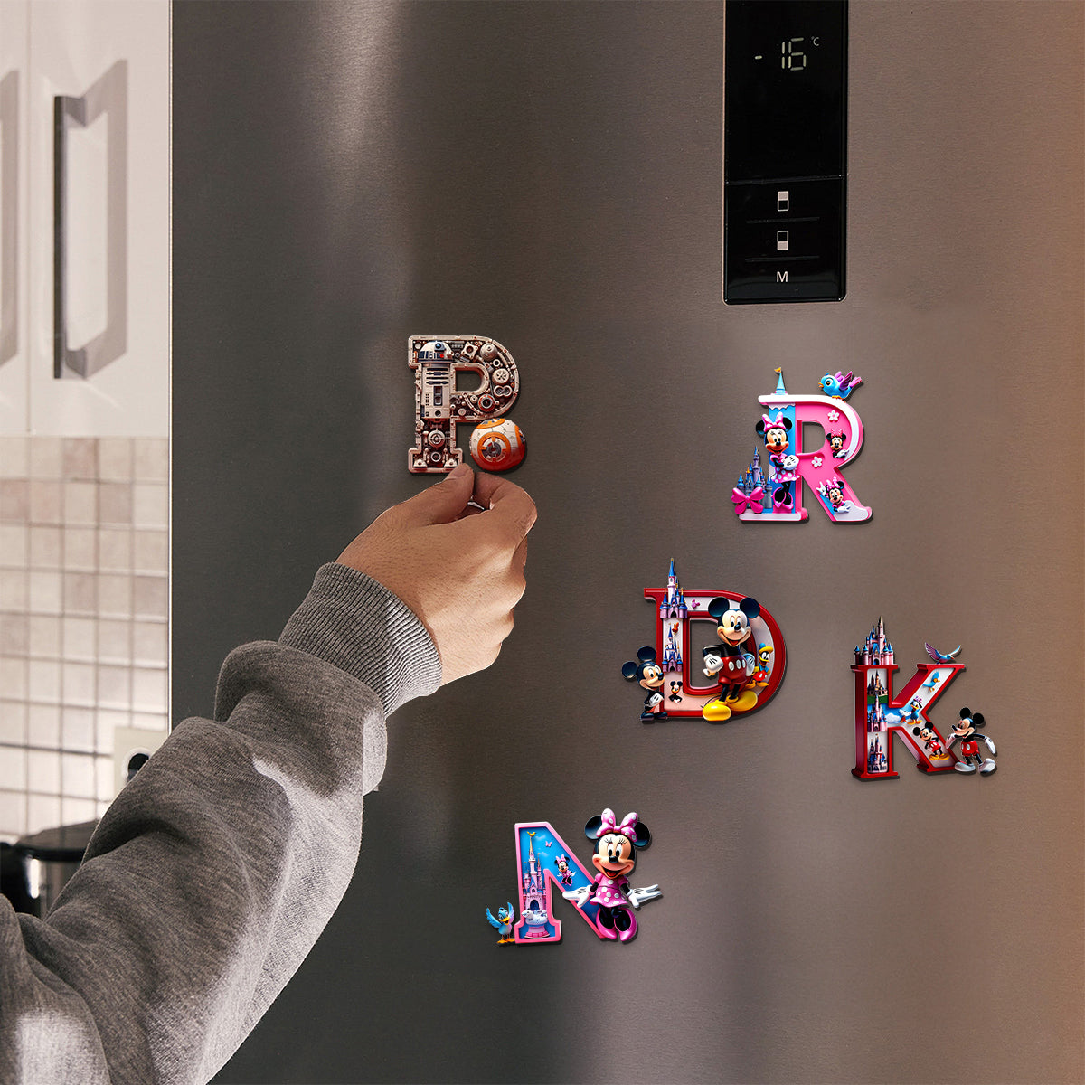 Magic Force Letters - Personalized Mouse Magnet