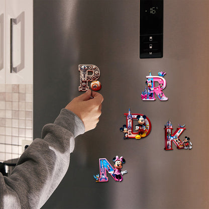 Magic Force Letters - Personalized Mouse Magnet
