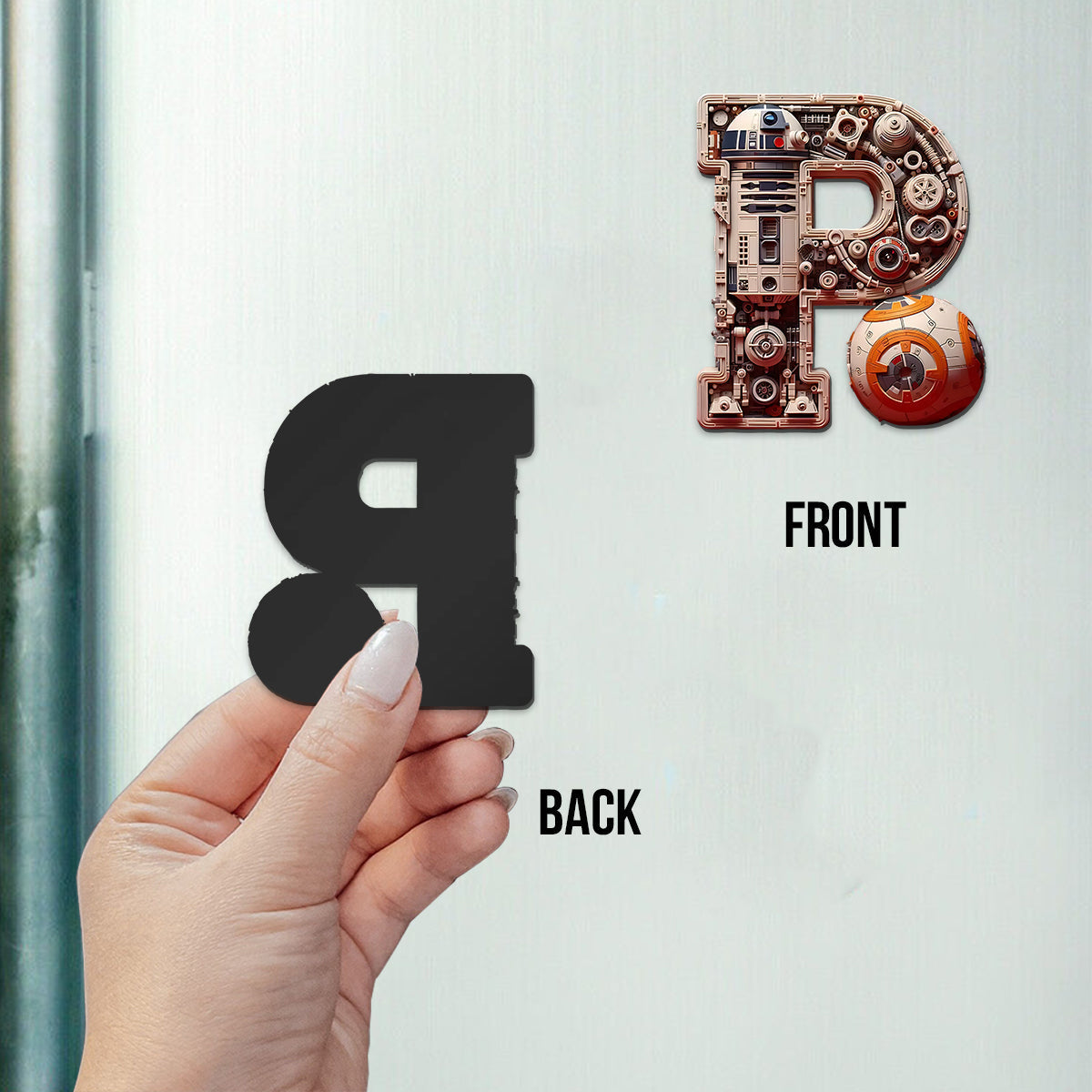 Magic Force Letters - Personalized Mouse Magnet