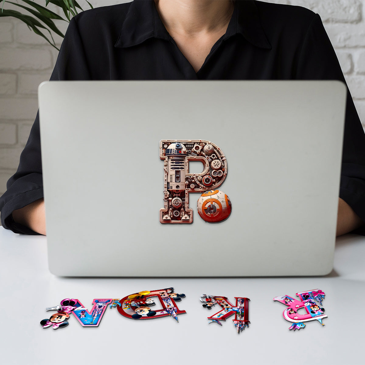 Magic Force Letters - Personalized Mouse Magnet