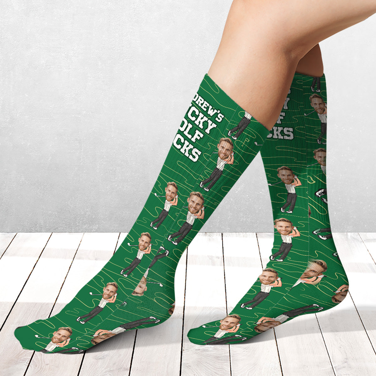 Lucky Golf Socks - Personalized Golf Socks