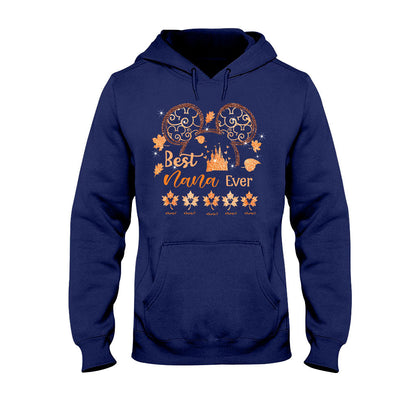 Best Nana Ever - Personalized Mouse T-shirt and Hoodie