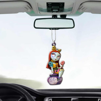 Deadly Night Shade - Nightmare Car ornament (Printed On Both Sides)
