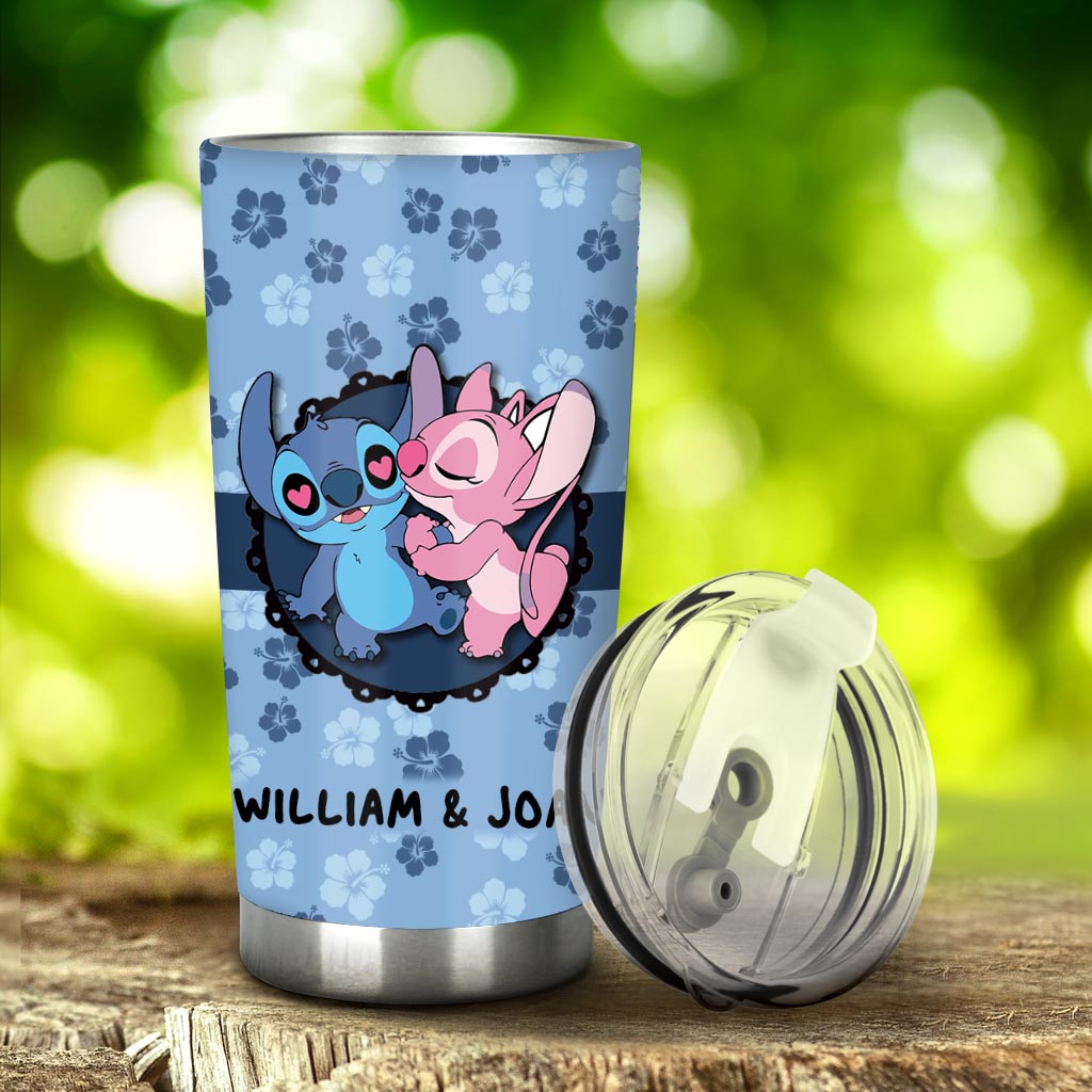 I Love You For All That You Are - Personalized Couple Ohana Tumbler