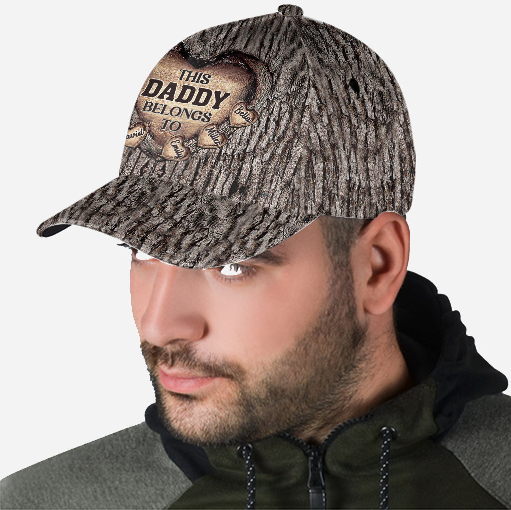 Dad's Heart - Gift for dad, grandma, grandpa, mom, uncle, aunt, brother, sister - Personalized Classic Cap