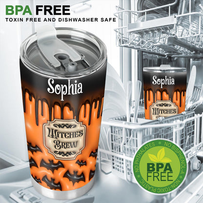 Witches Brew - Personalized Witch Tumbler