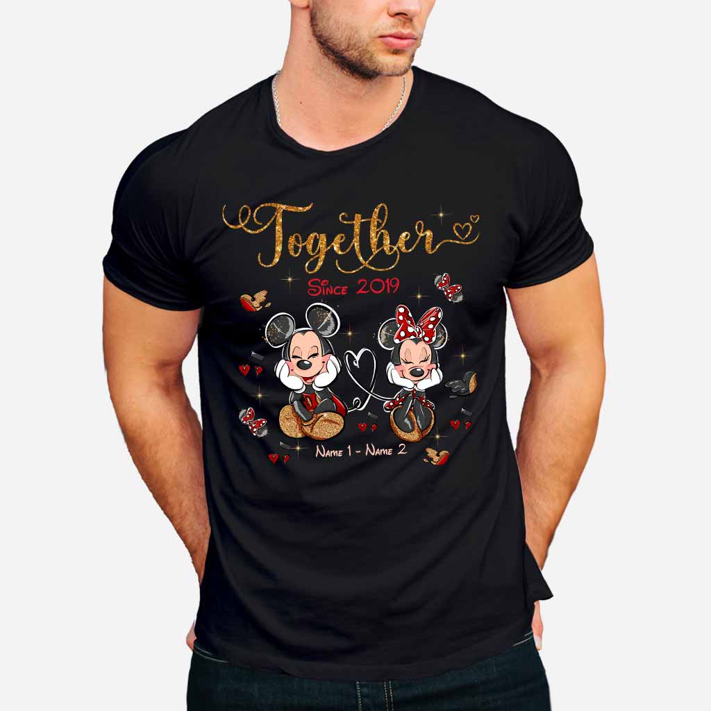 Together Since - Personalized Mouse T-shirt and Hoodie
