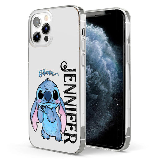 Ohana - Personalized Ohana Clear Phone Case