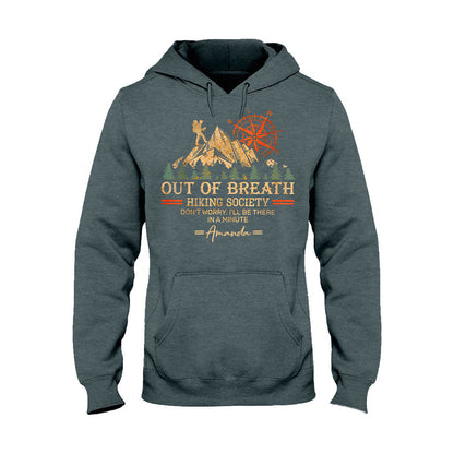 Hiking Society - Personalized Hiking T-shirt And Hoodie