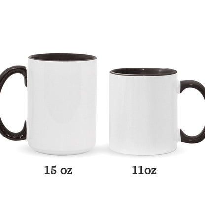 Happy Valentine's Day - Personalized Nightmare Accent Mug