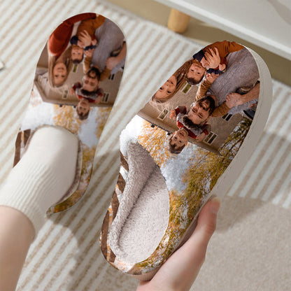 Custom Photo Slippers - Personalized Family Slippers