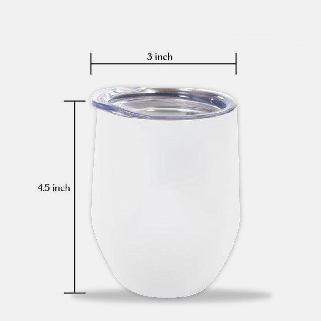 Don't F With My Energy - Personalized Witch Wine Tumbler