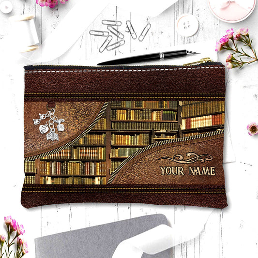 Library - Personalized Librarian Pouch