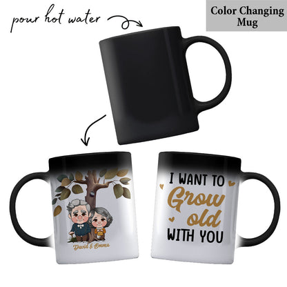Grow Old Together - Personalized Couple Mug
