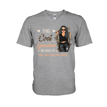 This Cool Grandma Belongs To - Personalized Grandma T-shirt and Hoodie