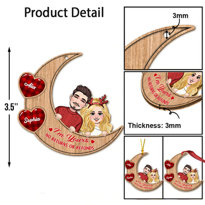 I'm Yours - Personalized Couple Ornament