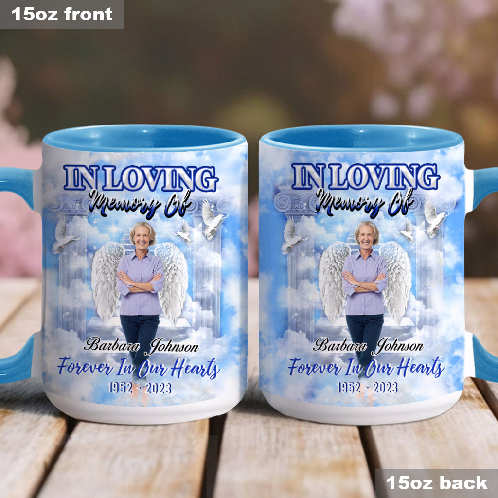 In Loving Memory - Personalized Memorial Accent Mug