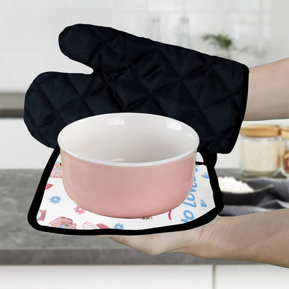 Just A Girl Who Loves Baking - Personalized Baking Oven Mitts & Pot Holder Set