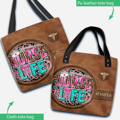 Nurse Life - Personalized Nurse Tote Bag