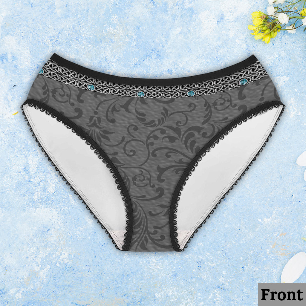 True Love Never Dies - Personalized Nightmare Lace Border Women Briefs And Men’s Boxer Briefs