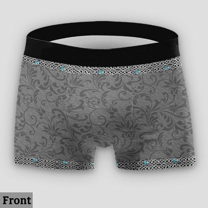 True Love Never Dies - Personalized Nightmare Lace Border Women Briefs And Men’s Boxer Briefs