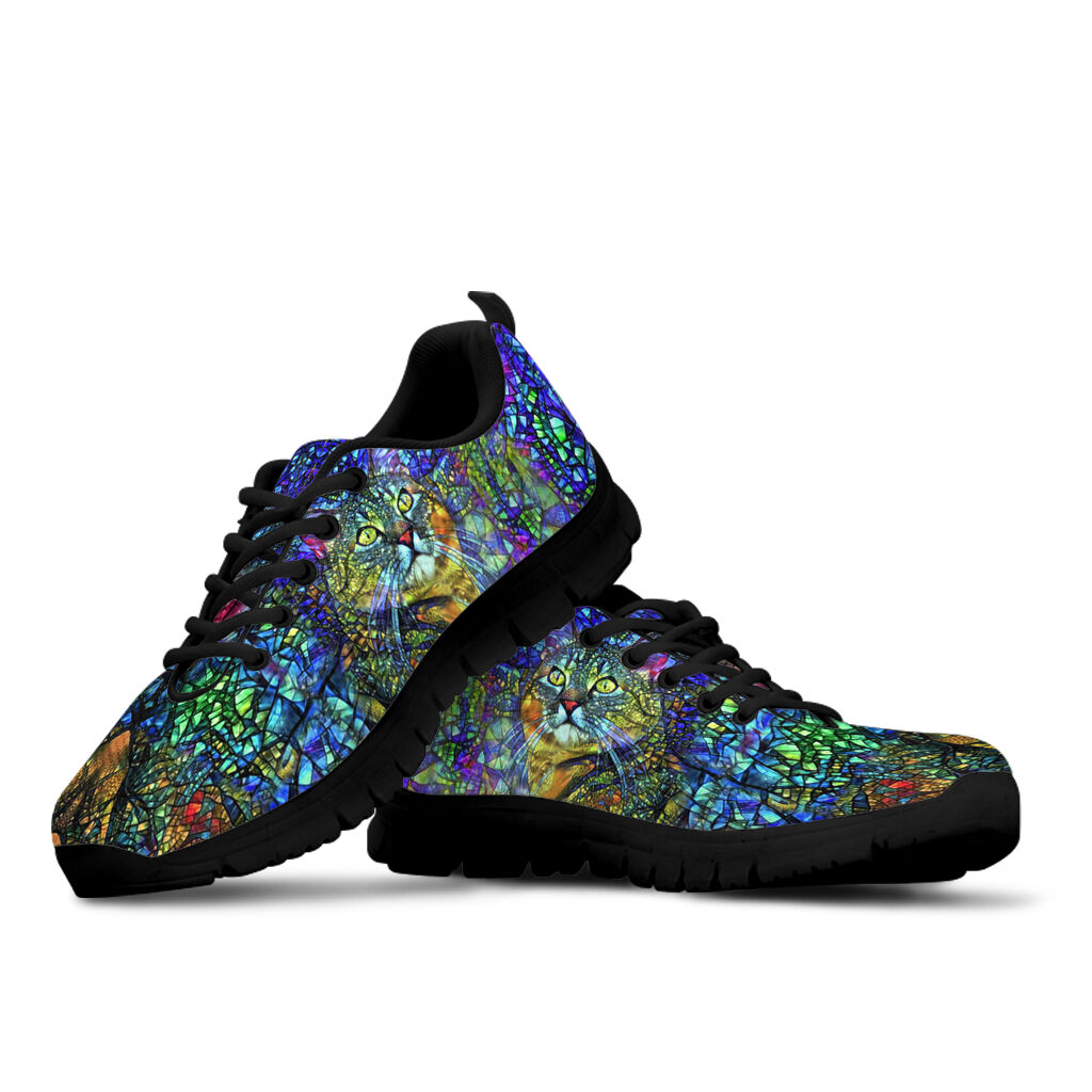 Colorful Cat Cat Sneakers 0622