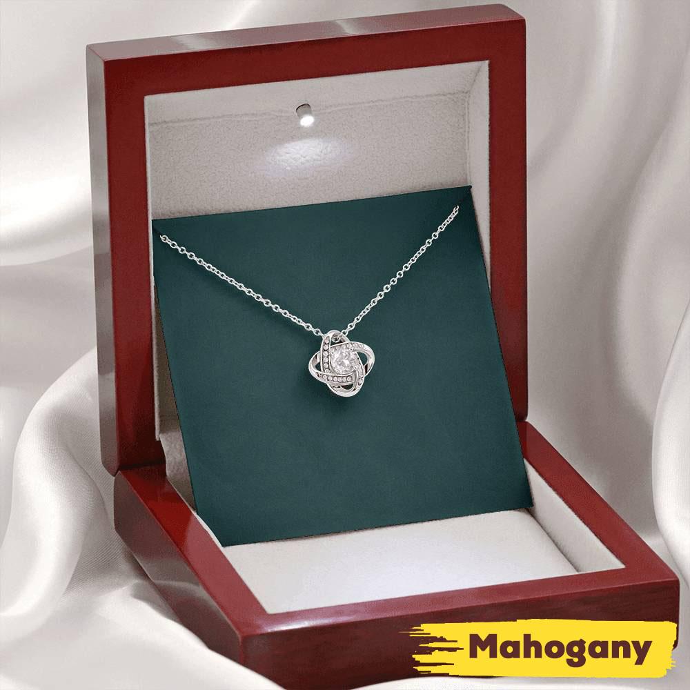 Sweet Grandma Jewelry Gift Grandma Gift - Grandma Love Knot Necklace 0921