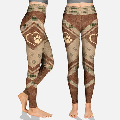 Life Is Better With Dogs - Personalized Hoodie And Leggings