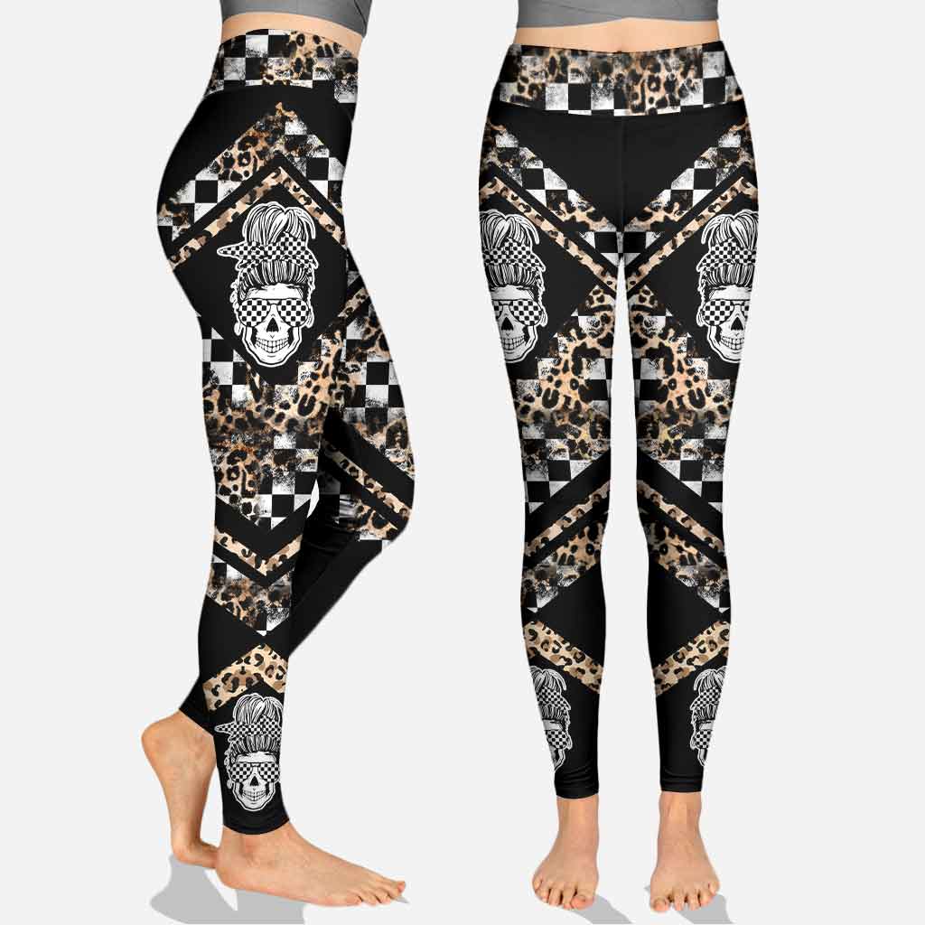 Just A Girl Who Loves Racing - Personalized Hoodie and Leggings