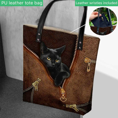 Black Cat Tote Bag 062021