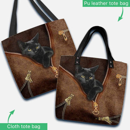 Black Cat Tote Bag 062021