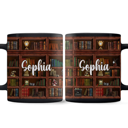 Loves Books - Personalized Book Mug