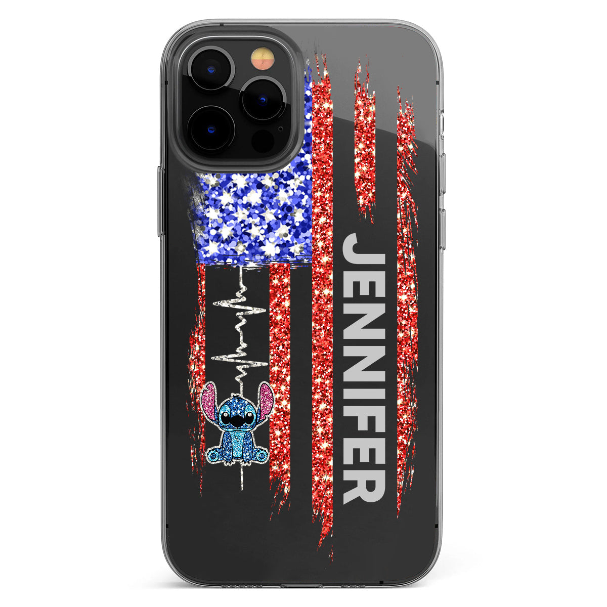 Ohana - Personalized Ohana Clear Phone Case