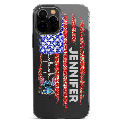 Ohana - Personalized Ohana Clear Phone Case